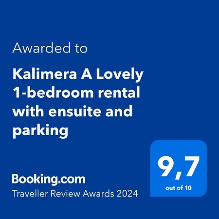 Kalimera A Lovely 1-bedroom With Ensuite And Kitchen شقة